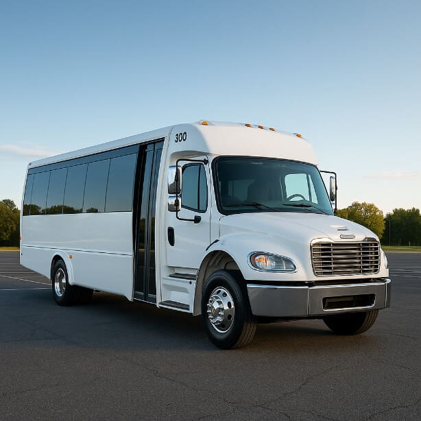 Long Beach Shuttle Bus Rentals 25 Passenger Shuttle Bus