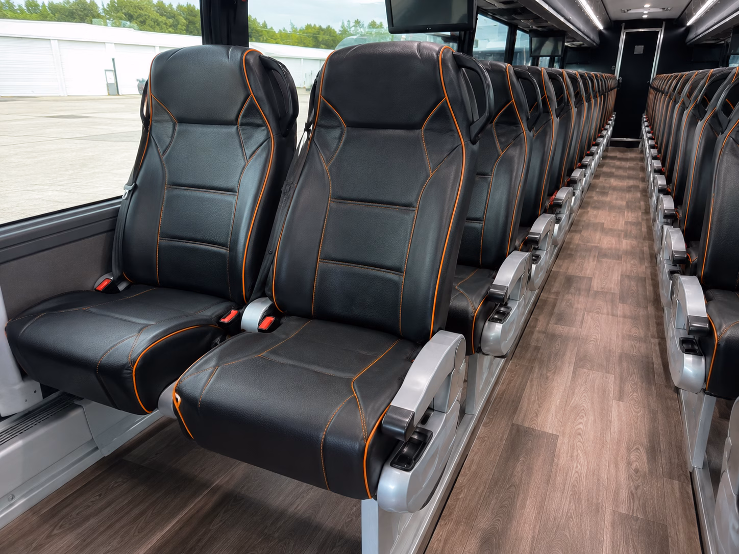 long beach parking shuttle and park and ride bus rentals